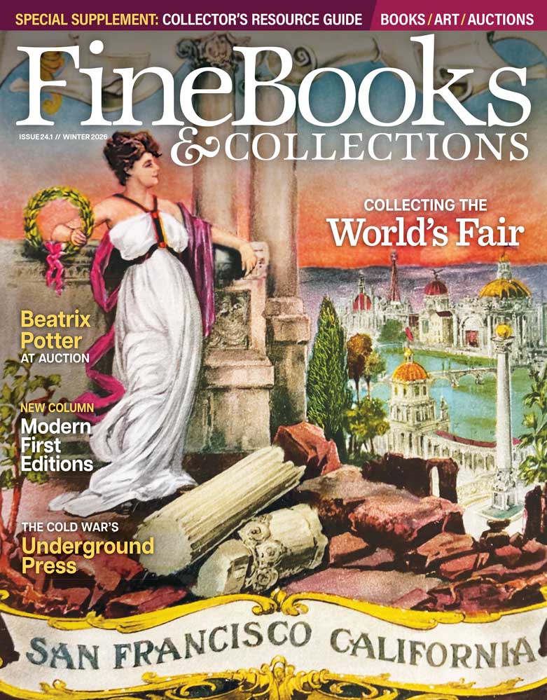Fine Books & Collections Magazine Cover