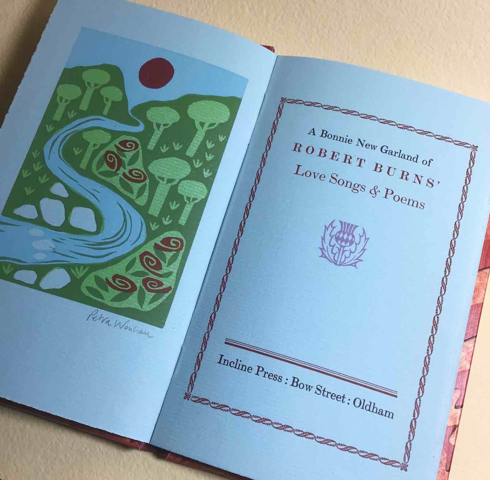 A Bonnie New Garland of Robert Burns' Love Songs and Poems from the Incline Press