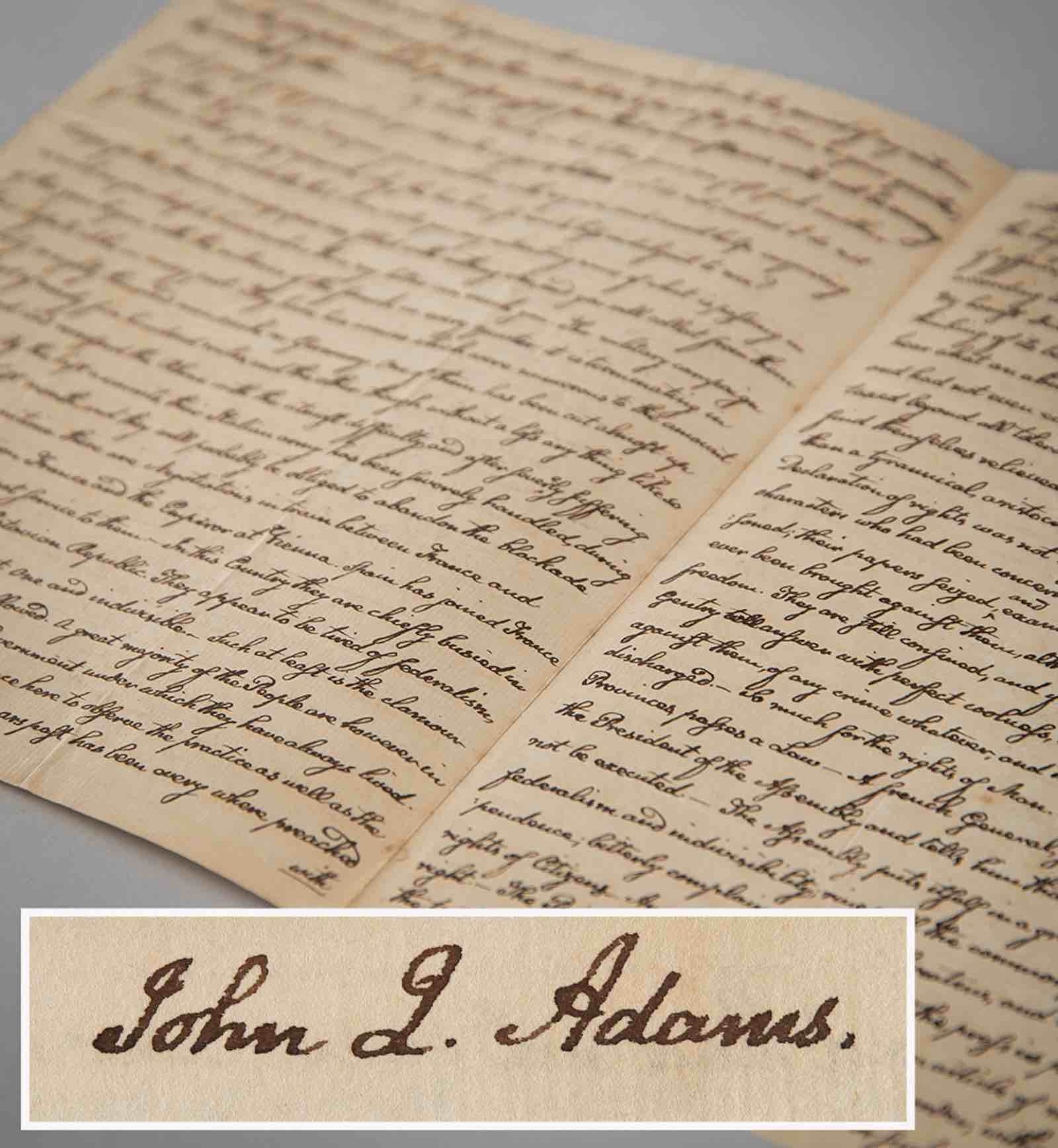 John Adams letter
