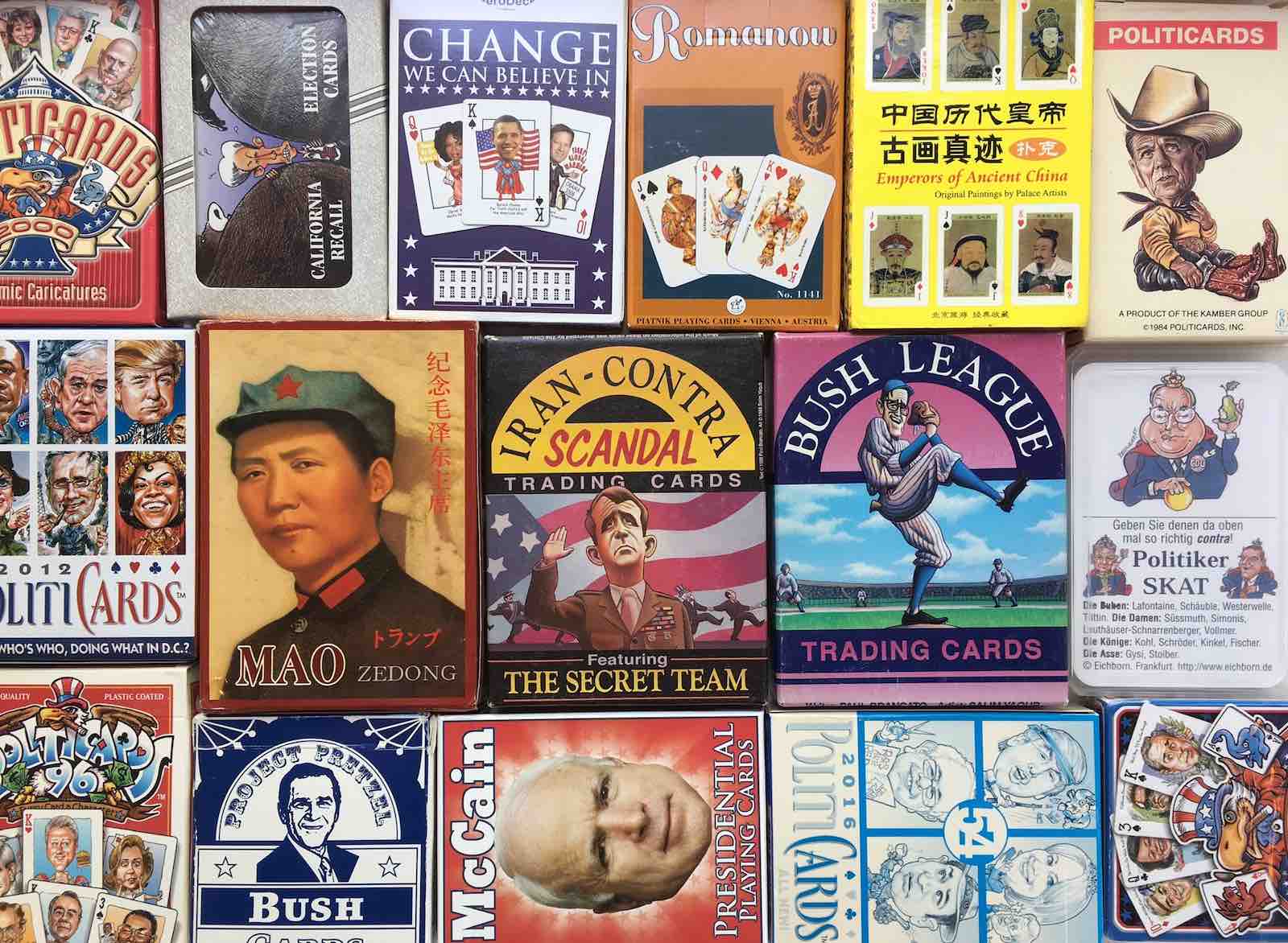 Trading and playing cards from the Kahn Collection