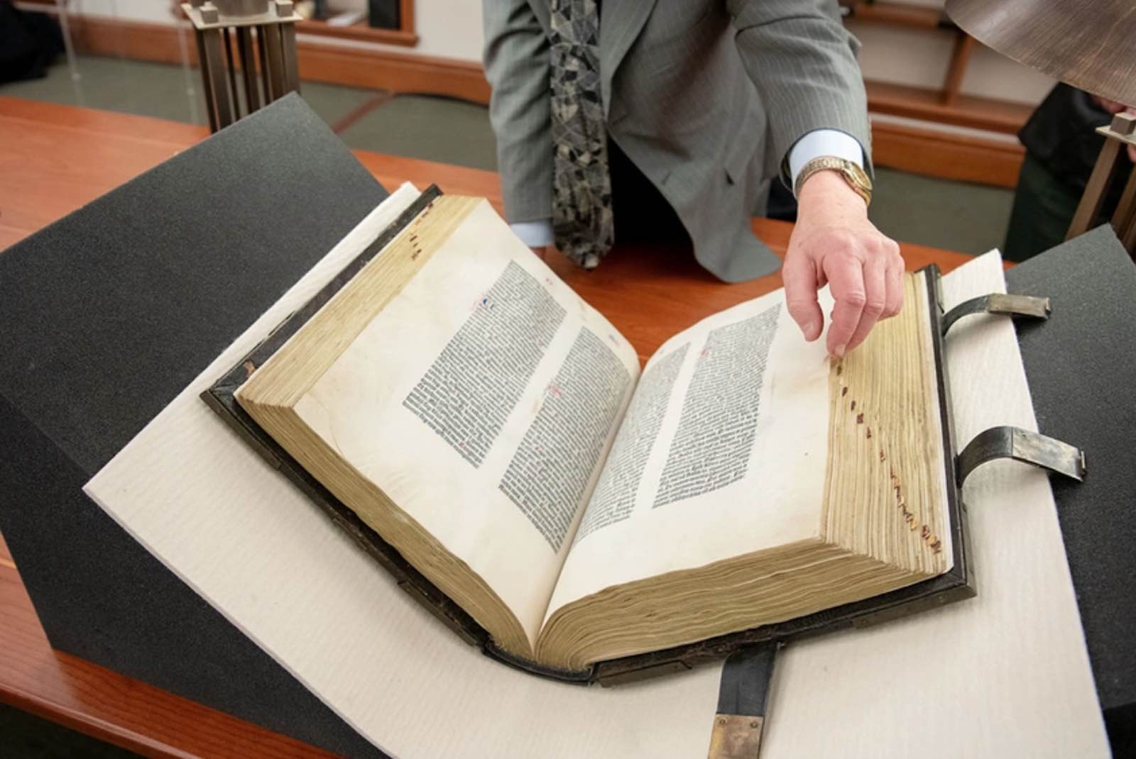 The Huntington’s copy of the Gutenberg Bible