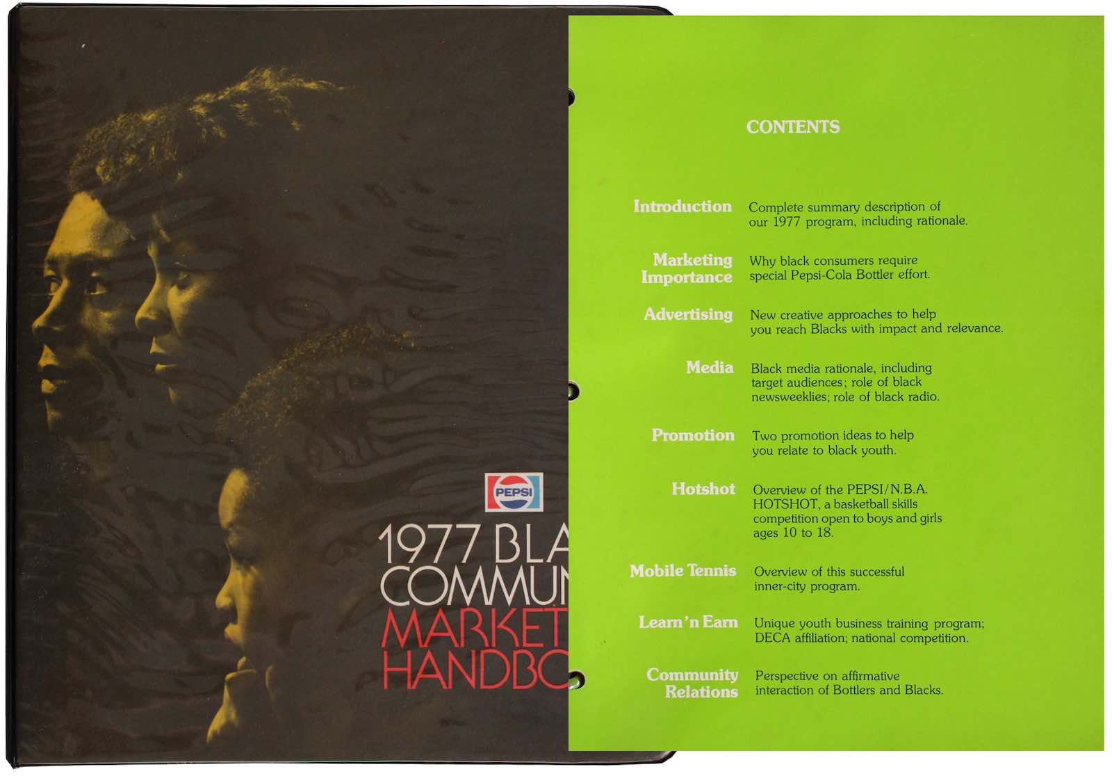 Pepsi 1977 Black Community Marketing Handbook