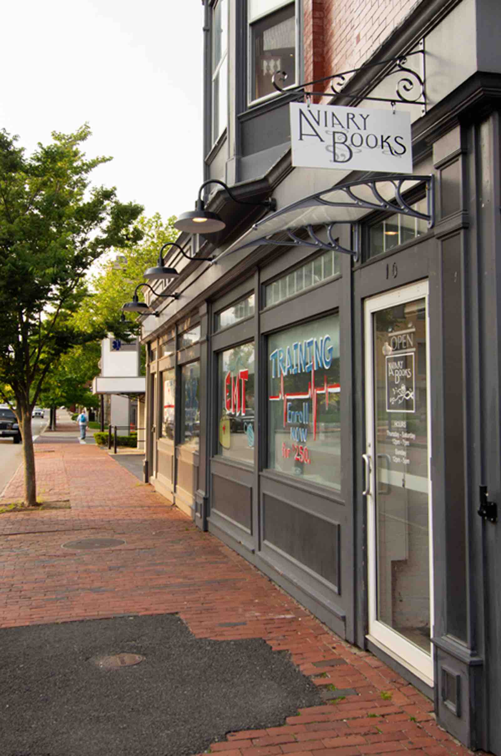 Aviary Books entrance