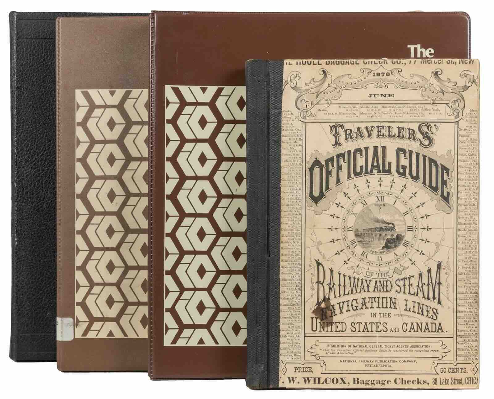 Large collection of railroad ephemera from the 19th and 20th centuries