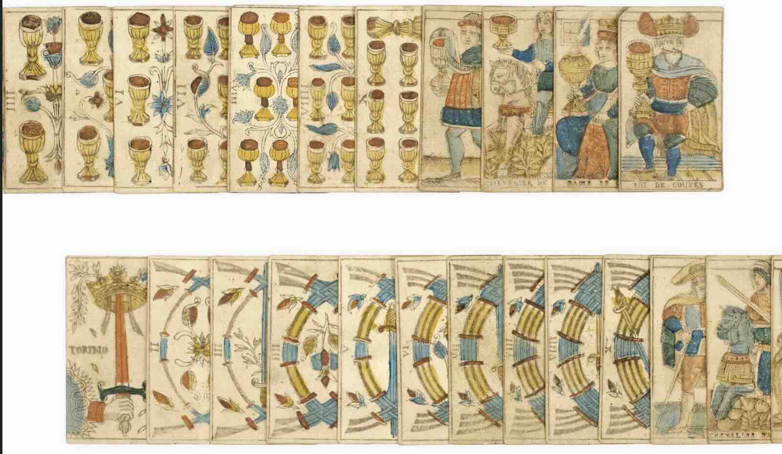 Tarot de Marseille deck