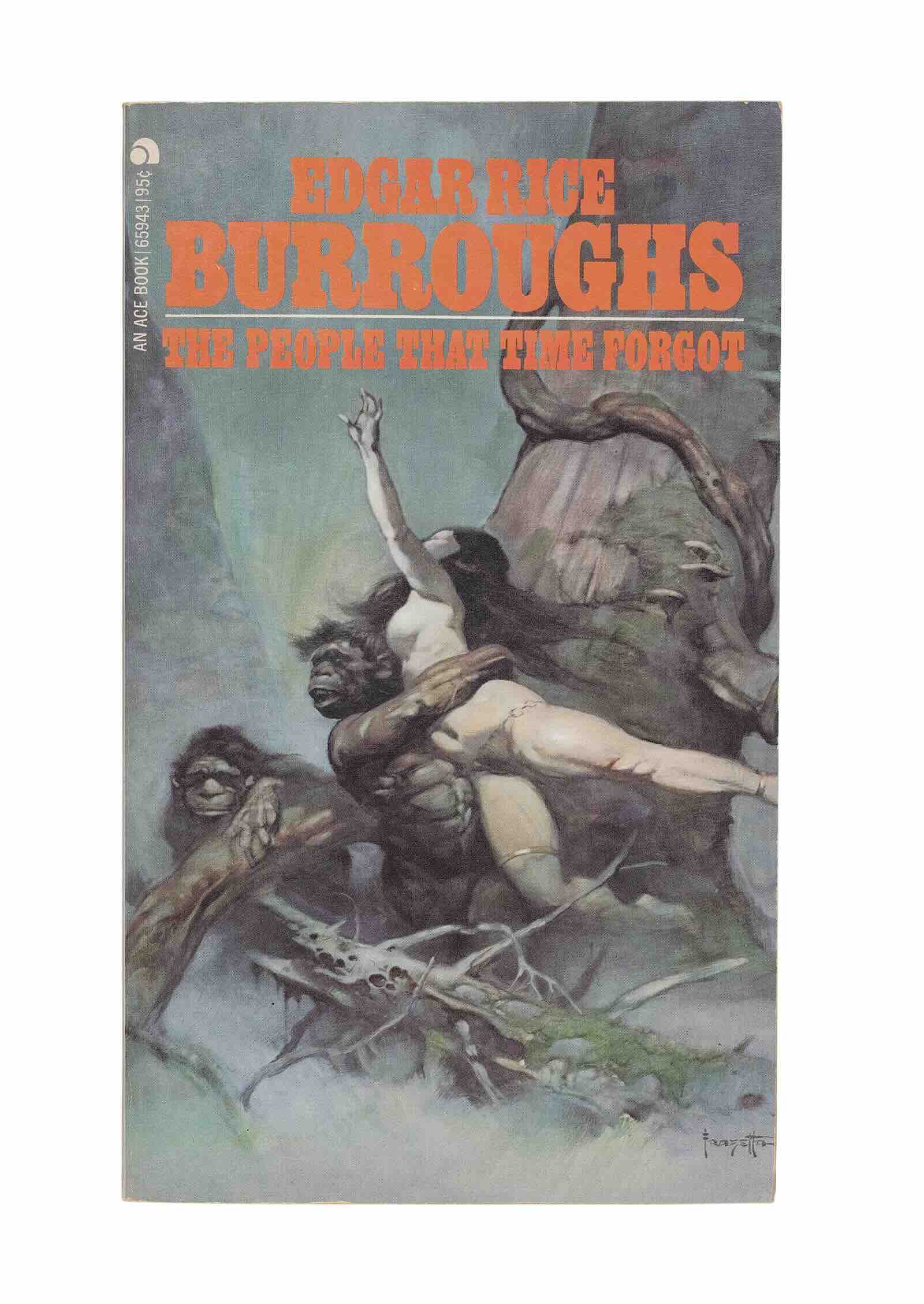 Frank Frazetta Captive Princess 1973 paperback cover