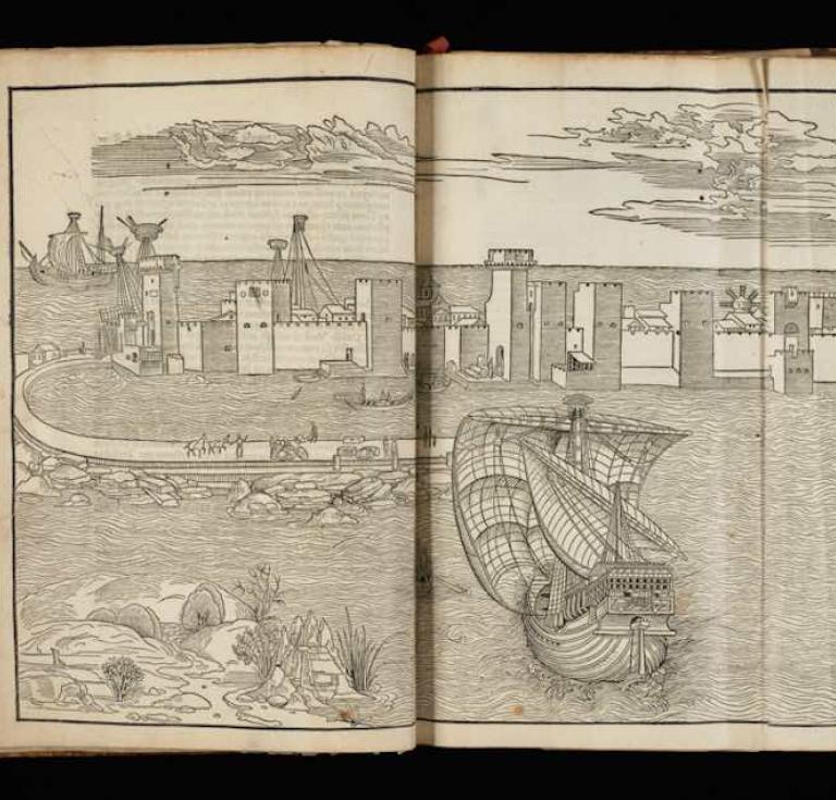 Bernhard von Breydenbach, Peregrinatio in terram sanctam, Mainz, 1486. 