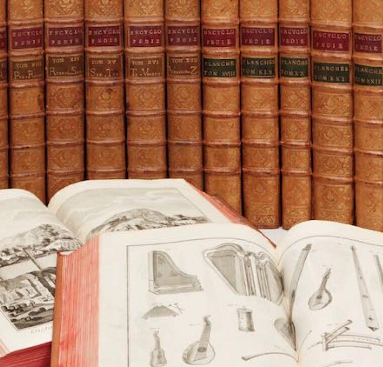 The Encyclopédie by Denis Diderto and Jean le Rond D'Alembert