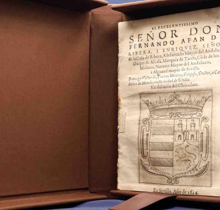 Un Discurso del Chocolate, written by Santiago Valverde Turices