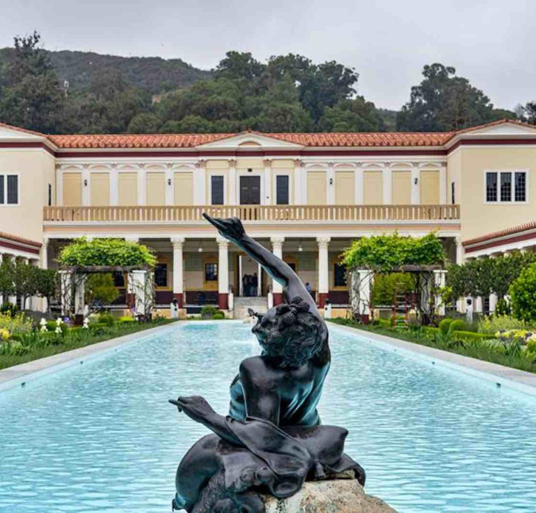 Outer Peristyle of the Getty Villa