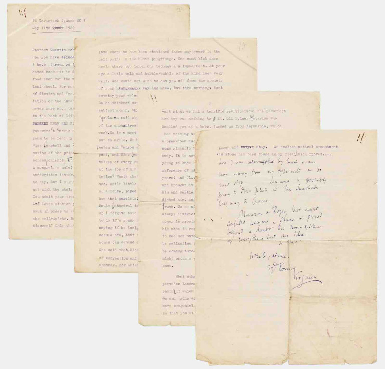 The Virginia Woolf letter